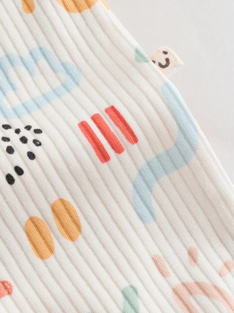 Next Multicolore - Combinaison de nuit zippée pour bébé 3 Pack (0-2ans) Clearance