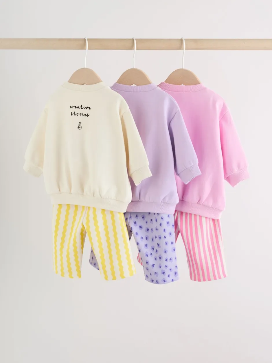 Next Multicolore - Ensemble 6 Pieces pour BÉBÉ Sweat-shirts et Joggings (0mois -3ans) Online