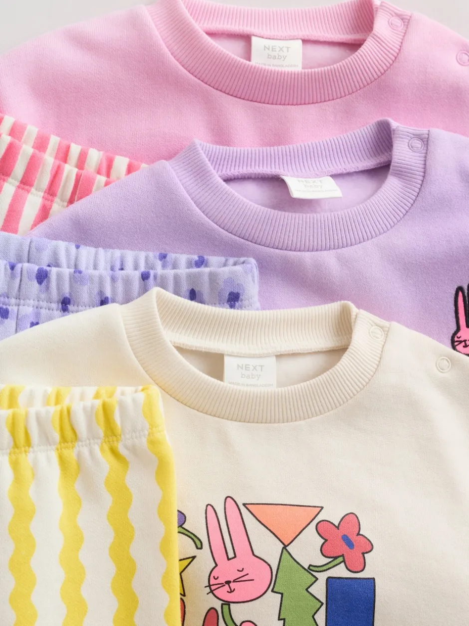Next Multicolore - Ensemble 6 Pieces pour BÉBÉ Sweat-shirts et Joggings (0mois -3ans) Online