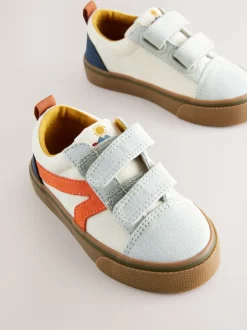 Next Multicolore - Fermeture par contact Skate Trainers Discount