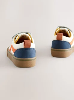Next Multicolore - Fermeture par contact Skate Trainers Discount