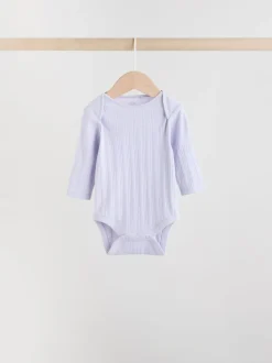 Next Multicolore - Lot de 5 bodies à manches longues pour bébé Sale