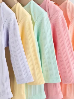 Next Multicolore - Lot de 5 bodies à manches longues pour bébé Sale