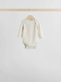 Next Multicolore - Lot de 5 bodys à manches longues pour bébé Outlet