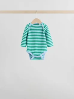 Next Multicolore - Lot de 5 bodys à manches longues pour bébé Outlet
