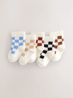 Next Multicolore - Lot de 5 chaussettes pour bébé (0mois-2ans) Best