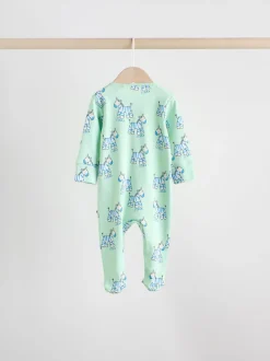 Next Multicolore - Lot de 5 dors-bien zippés en coton pour bébé (0-2ans) Clearance