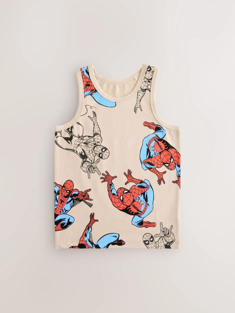 Next Multicolore - Lot de 3 gilets Spiderman (1.5-10ans) New