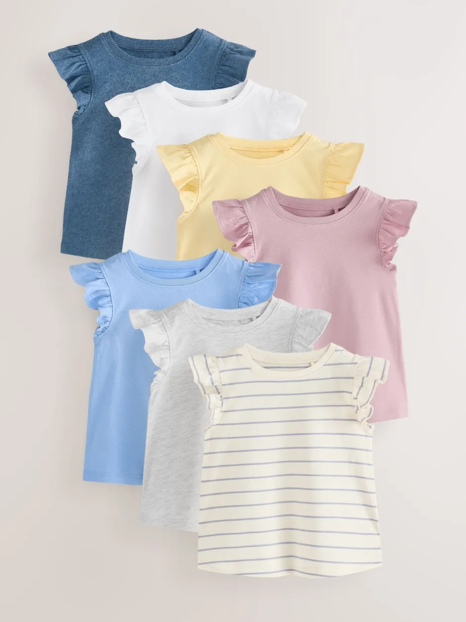 Next Multicolore - Lot de 7 gilets de base (3mois à7ans) Best