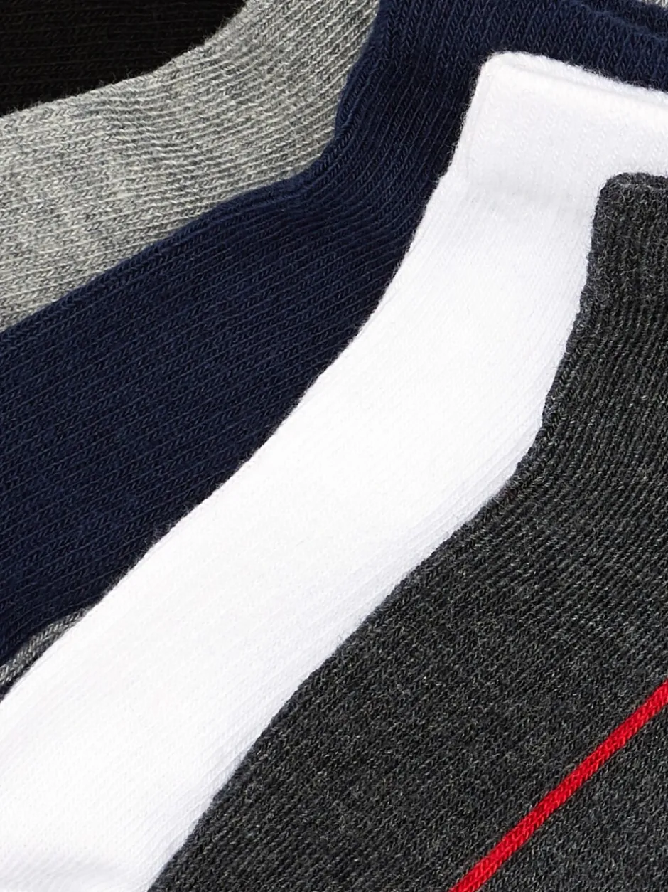 Next Multicolore - Lot de 5 paires de chaussettes de sport à semelle rembourrée New