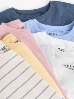 Next Multicolore - Lot de 7 T-shirts à manches longues (3mois -7ans) Sale