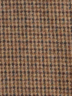 Next Multicolore - Pantalons texturés à dents de poule en laine