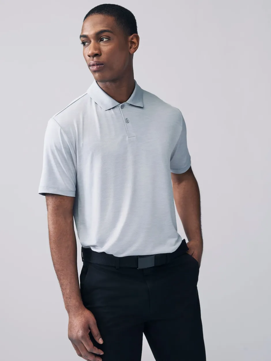 Next Multicolore - Polo d'entraînement Active Golf Mesh Hauts 3 Pack Hot