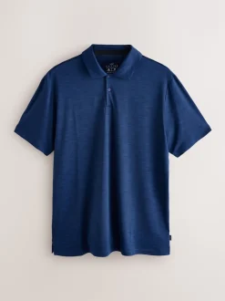 Next Multicolore - Polo d'entraînement Active Golf Mesh Hauts 3 Pack Hot