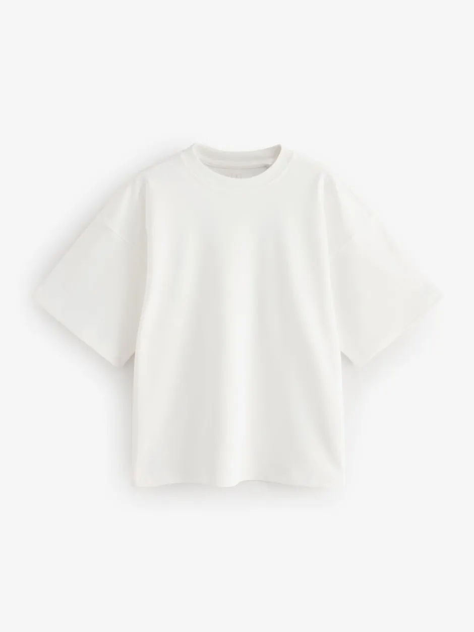 Next Multicolore - T-shirt 100% coton à manches courtes 5 Lot Outlet