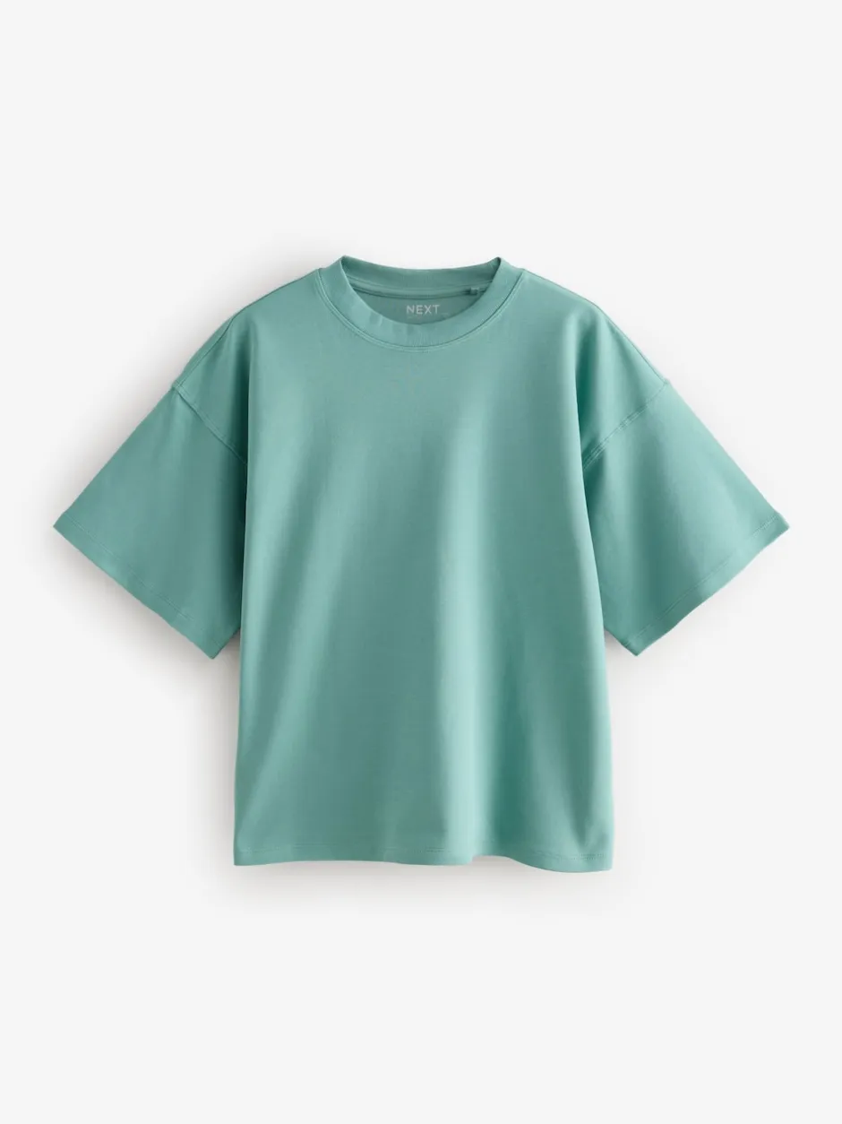 Next Multicolore - T-shirt 100% coton à manches courtes 5 Lot Outlet