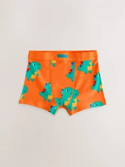 Next Multicolore motif dinosaure - Maillot de bain à ceinture souple 7 Pack (1.5-10ans) Online