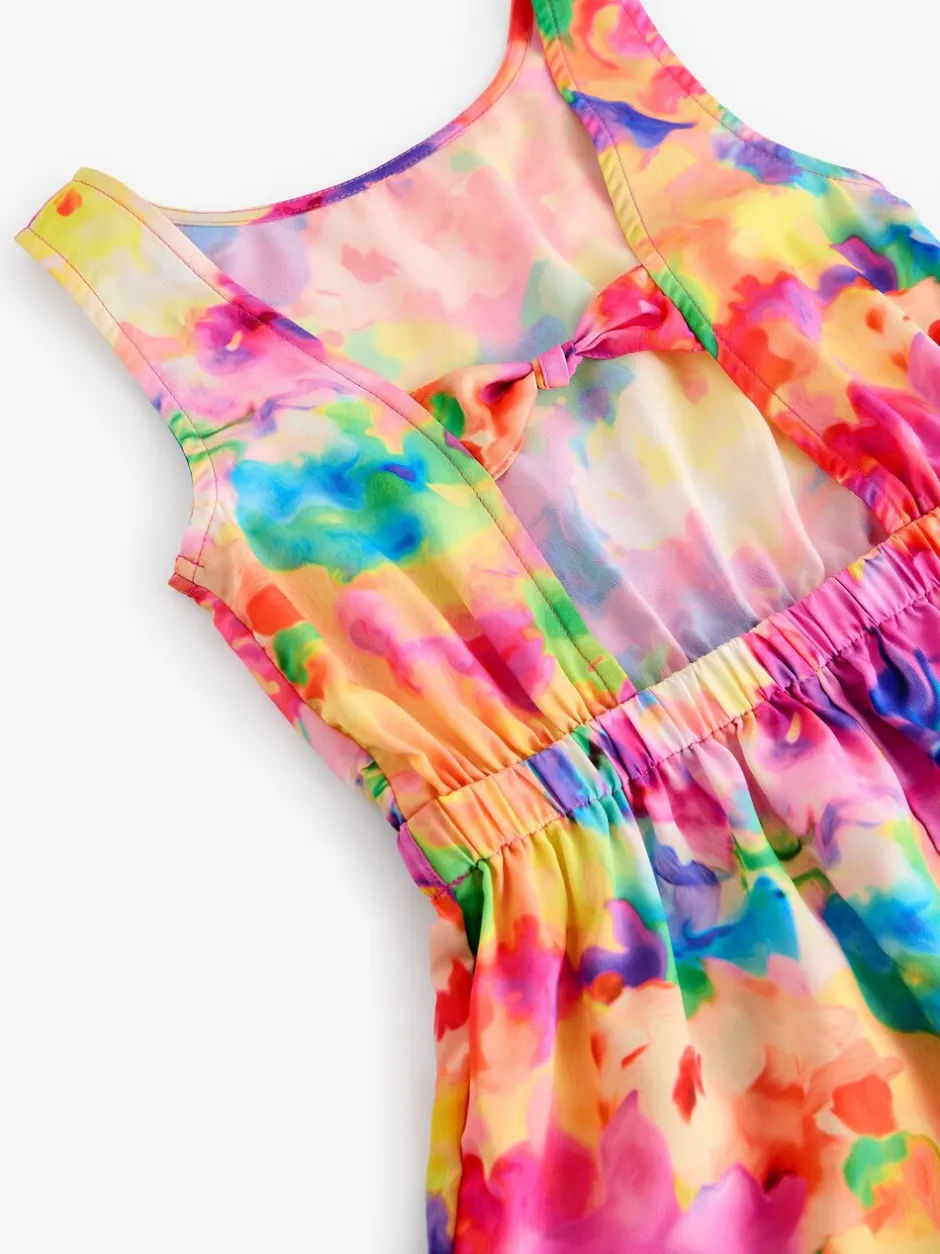 Next Multicolore tie-dye - Combinaison Noeud Detail (3-16ans) Discount