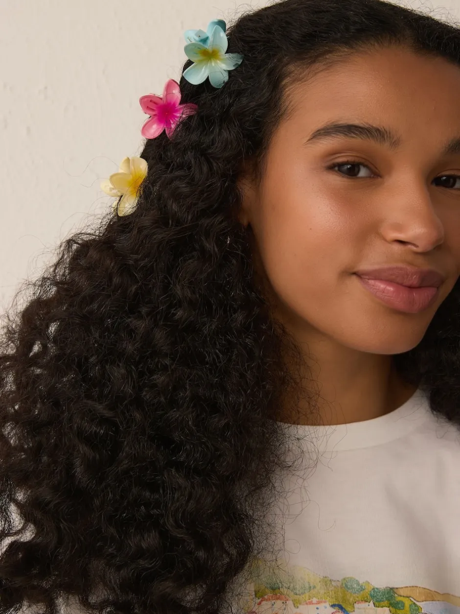 Next Multocolore - Lot de mini pinces à cheveux à fleurs 3