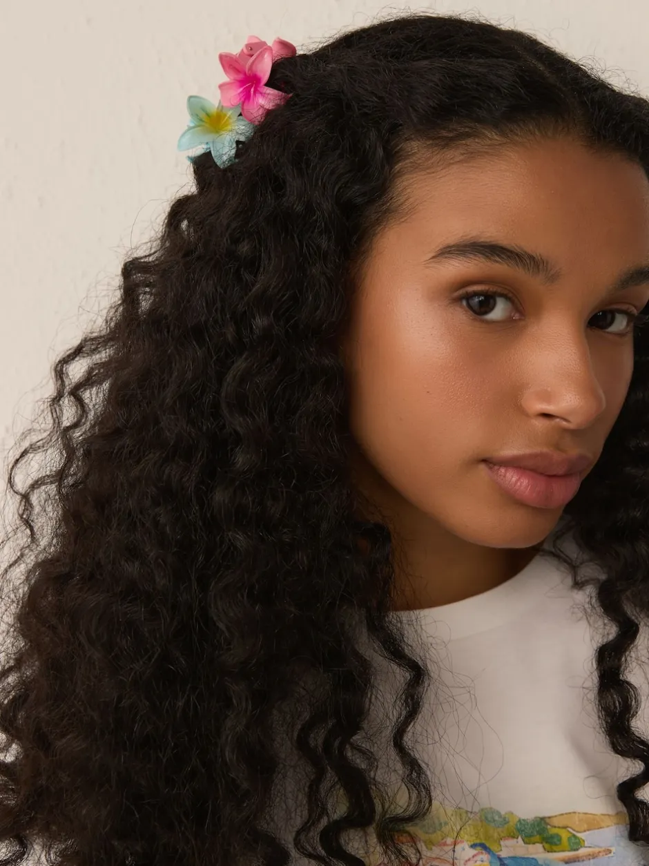 Next Multocolore - Lot de mini pinces à cheveux à fleurs 3