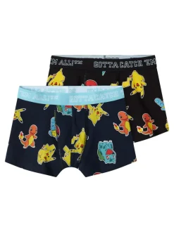 Name It Pokemon Boxers 2 Pack Clearance