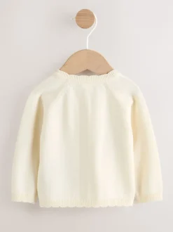 Next Naturel brodées - Cardigan bébé lapin (0mois-3ans) Hot