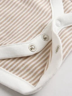 Next neutre - 100% coton manches courtes Bébé Body 5 Lot Online