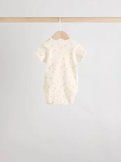 Next neutre - 100% coton manches courtes Bébé Body 5 Lot Online