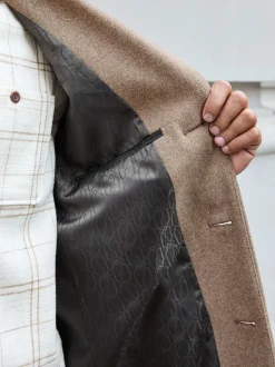 Next neutre - Ajustement régulier - Manteau Epsom en laine Best