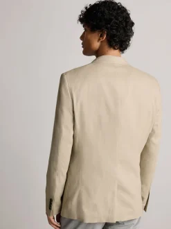 Next neutre - Ajustement régulier - Blazer Linen Blend Sale