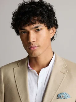 Next neutre - Ajustement régulier - Blazer Linen Blend Sale