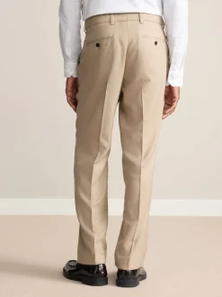 Next neutre - Ajustement régulier - Pantalons Signature en 100 % laine avec ceinture Motion Flex Discount