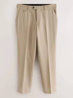 Next neutre - Ajustement régulier - Pantalons Signature en 100 % laine avec ceinture Motion Flex Discount