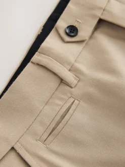 Next neutre - Ajustement régulier - Pantalons Signature en 100 % laine avec ceinture Motion Flex Discount