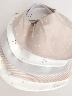 Next neutre - Baby Dribble BIBS 5 Pack