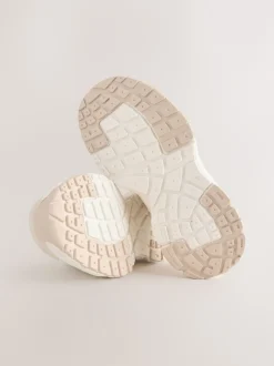 Next neutre - Baskets à lacets épaisses