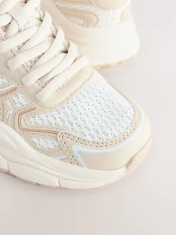 Next neutre - Baskets à lacets épaisses