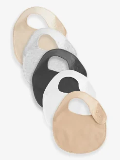 Next neutre - Bébé 100% coton BIBS 5 Lot Hot