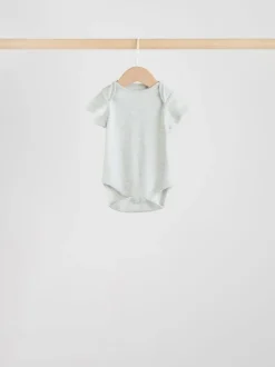 Next neutre - Bébé Essentiel Manches courtes Body 5 Lot Outlet