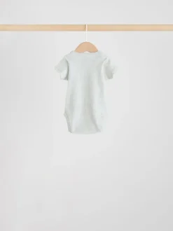 Next neutre - Bébé Essentiel Manches courtes Body 5 Lot Outlet