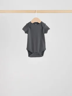 Next neutre - Bébé Essentiel Manches courtes Body 5 Lot Outlet