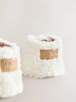 Next neutre - Bottes douillettes à fermeture tactile pour bébé (0-18mois) Best