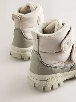 Next neutre - Bottes matelassées imperméables à fermeture par contact Best