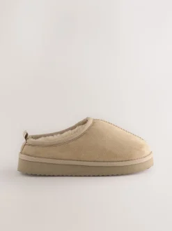 Next - Chaussons mules douillets neutre Outlet