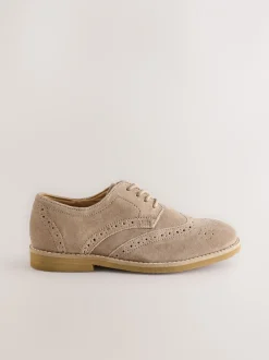 Next neutre - Chaussures élégantes en cuir style Brogue