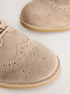 Next neutre - Chaussures élégantes en cuir style Brogue