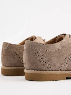 Next neutre - Chaussures élégantes en cuir style Brogue Outlet