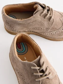 Next neutre - Chaussures élégantes en cuir style Brogue Outlet