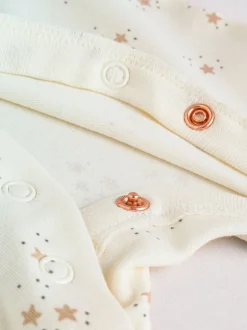 Next neutre - Combinaison de nuit bébé, Body, Bonnet et Bavoirs bébé Ensemble 4 Pièces (0-9mois) Best