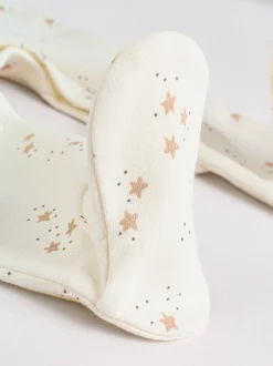 Next neutre - Combinaison de nuit bébé, Body, Bonnet et Bavoirs bébé Ensemble 4 Pièces (0-9mois) Best